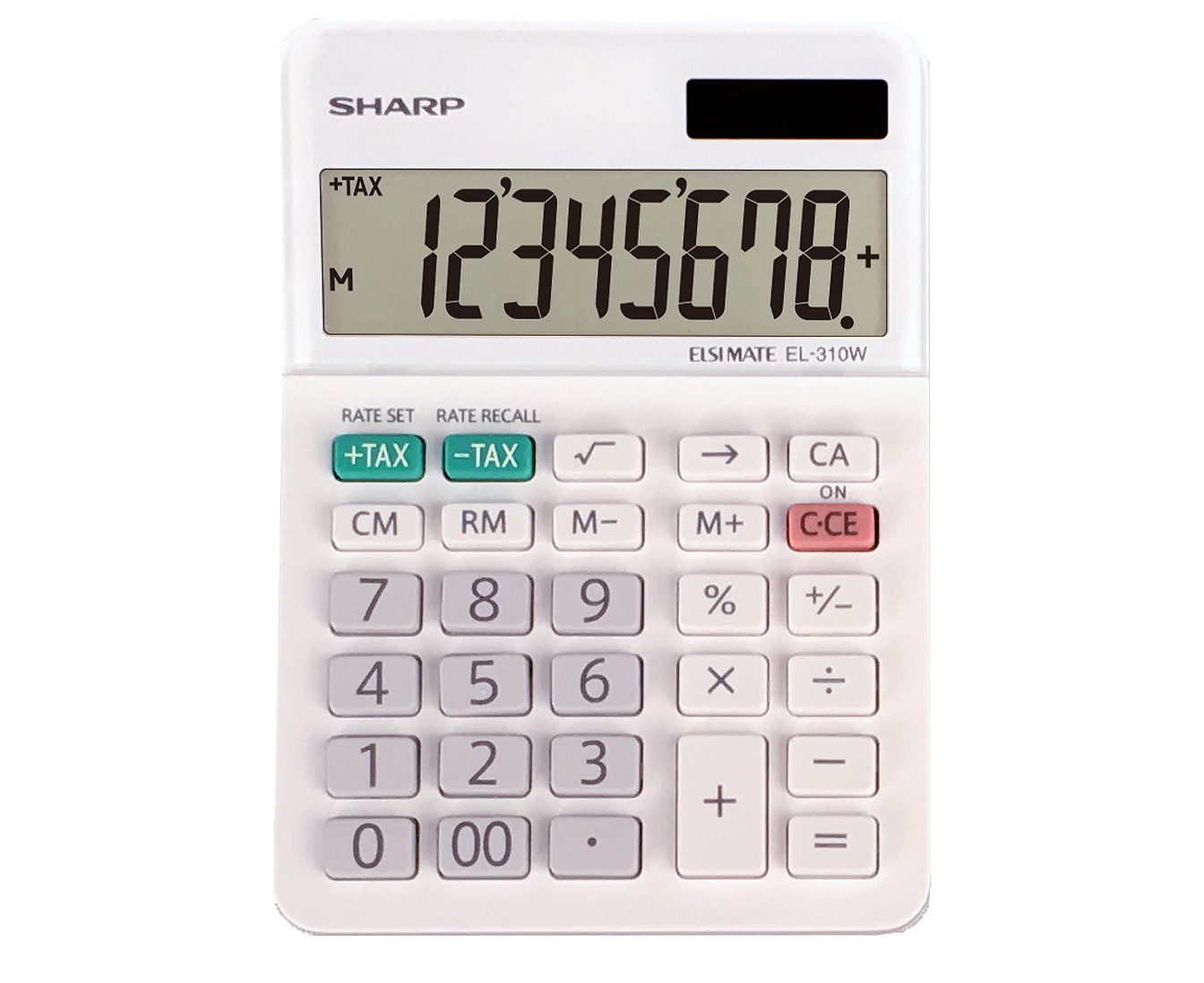 Sharp EL310W 8-digit Mini-desktop Calculator