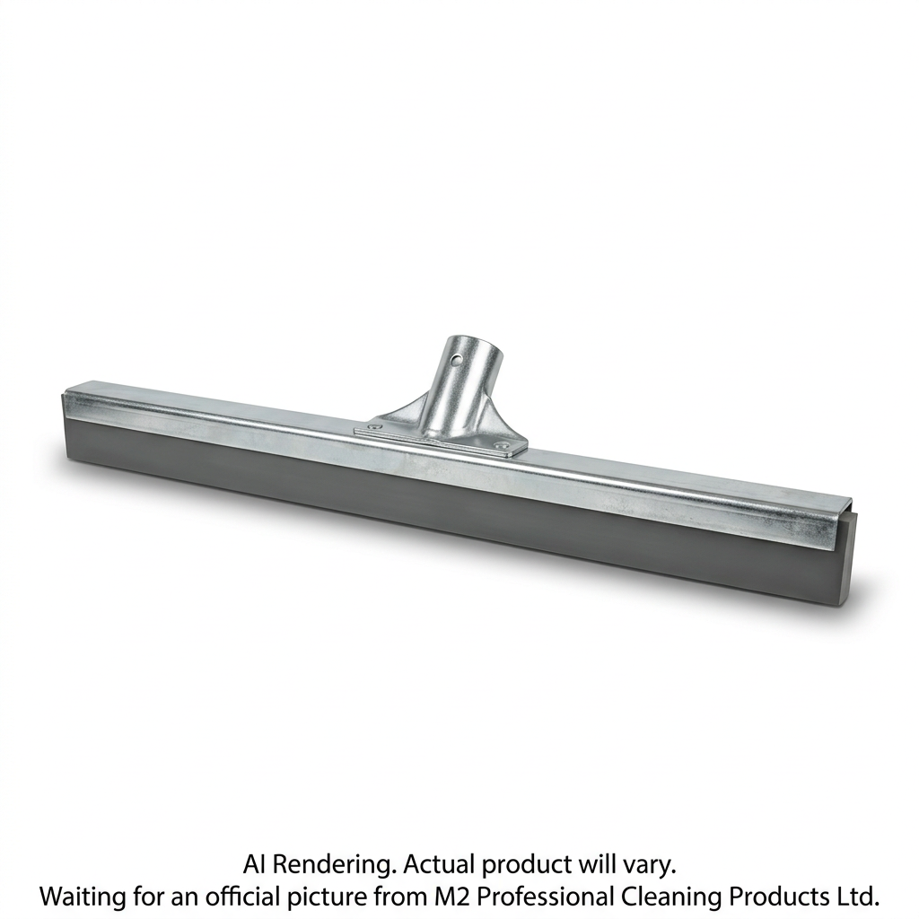 30" Straight Floor Squeegee Grey Non-Marking Rubber