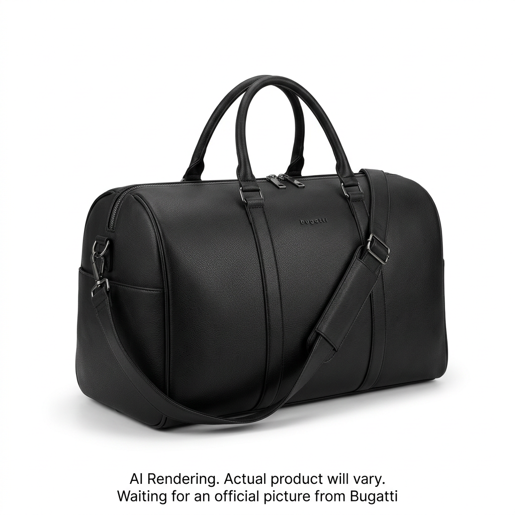Bugatti- Wellington- Duffle Bag- PU- Black