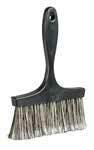Kalsomine/Whitewash Brush With 2 row Plastic Block w Grey Fiber
