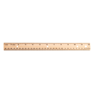30cm/12" ? Inch/Metric, Metal Edge / 
30cm/12 po ? pouces/m?trique ? ar?te en m?tal