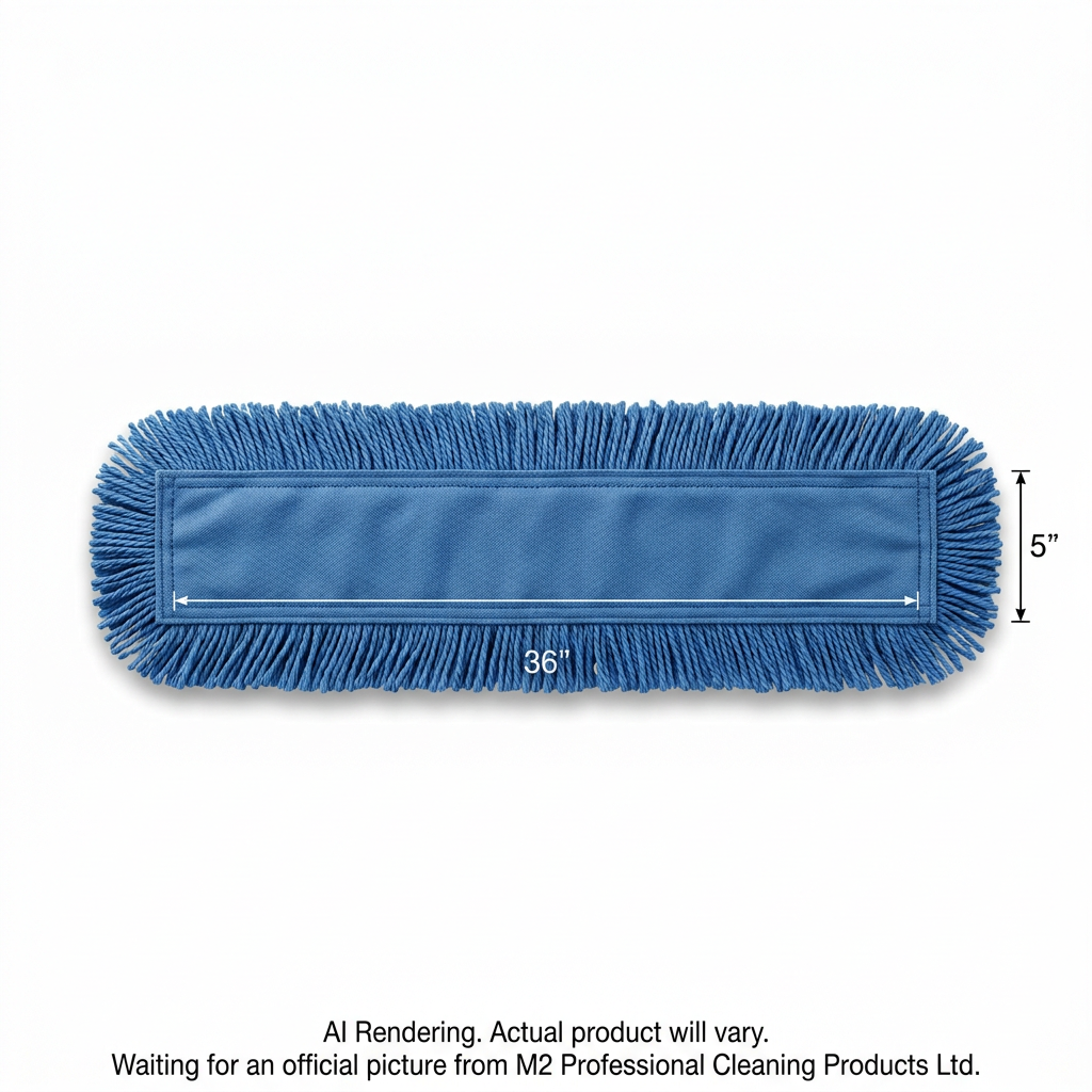 36"/91cm STATIC-H BRKAWY DustMop -Blue