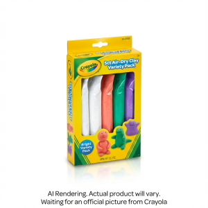 5ct Air Dry Clay Variety Pack