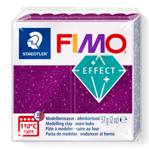 Modelling Clay Fimo Effect Galaxy Purple 57g (2 oz)