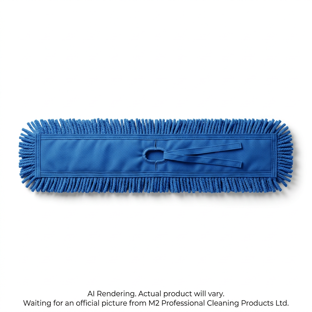 60"/152cm M-Tech Microfiber DustMop -Blue