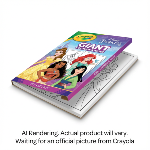Giant Colouring Pages, Princess
