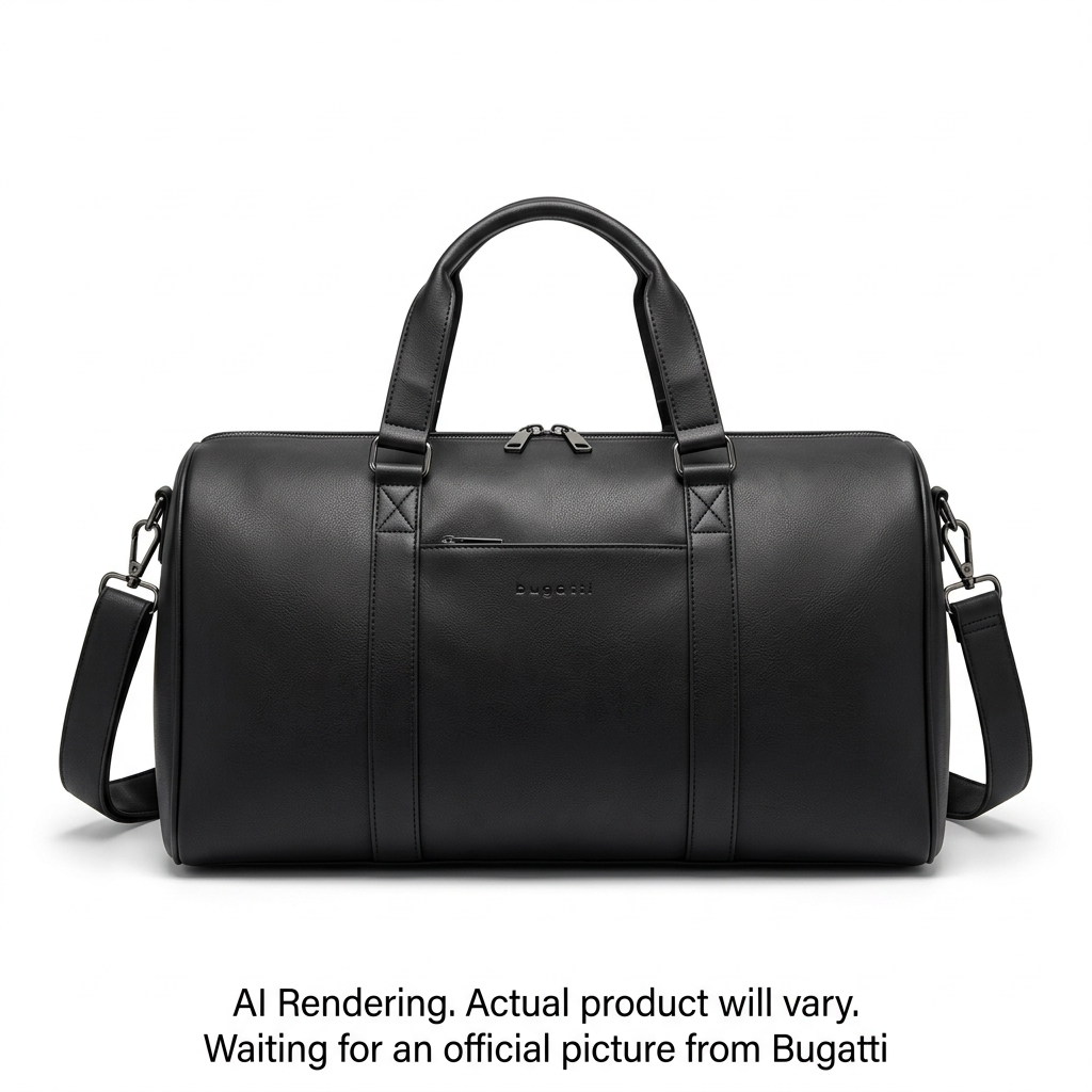 Bugatti- Duffle Bag- PU- Brown