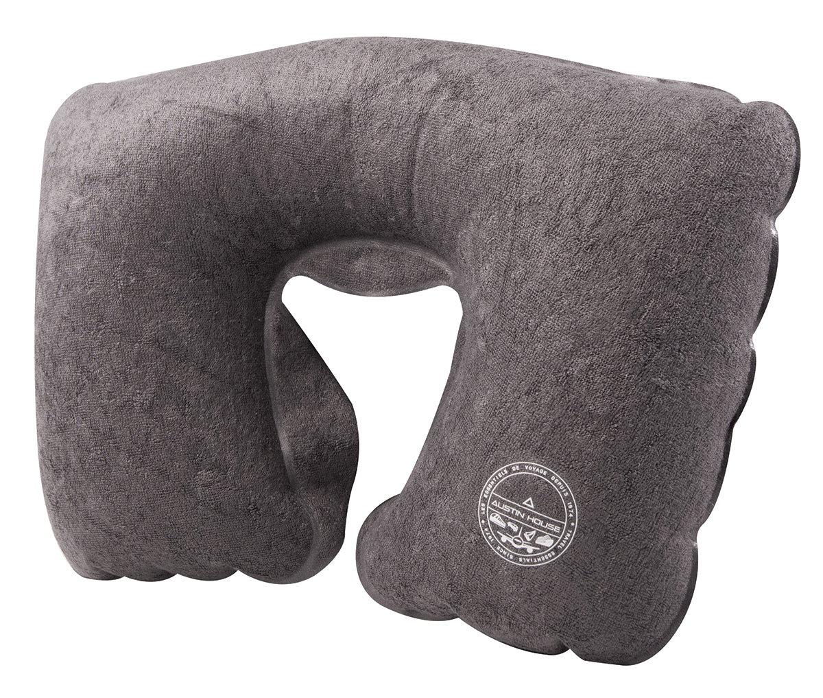 Inflatable Neck Pillow Grey