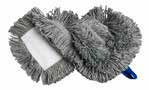 10" Doodle Bug Refill only Microfiber-Velcro-CUT END Grey