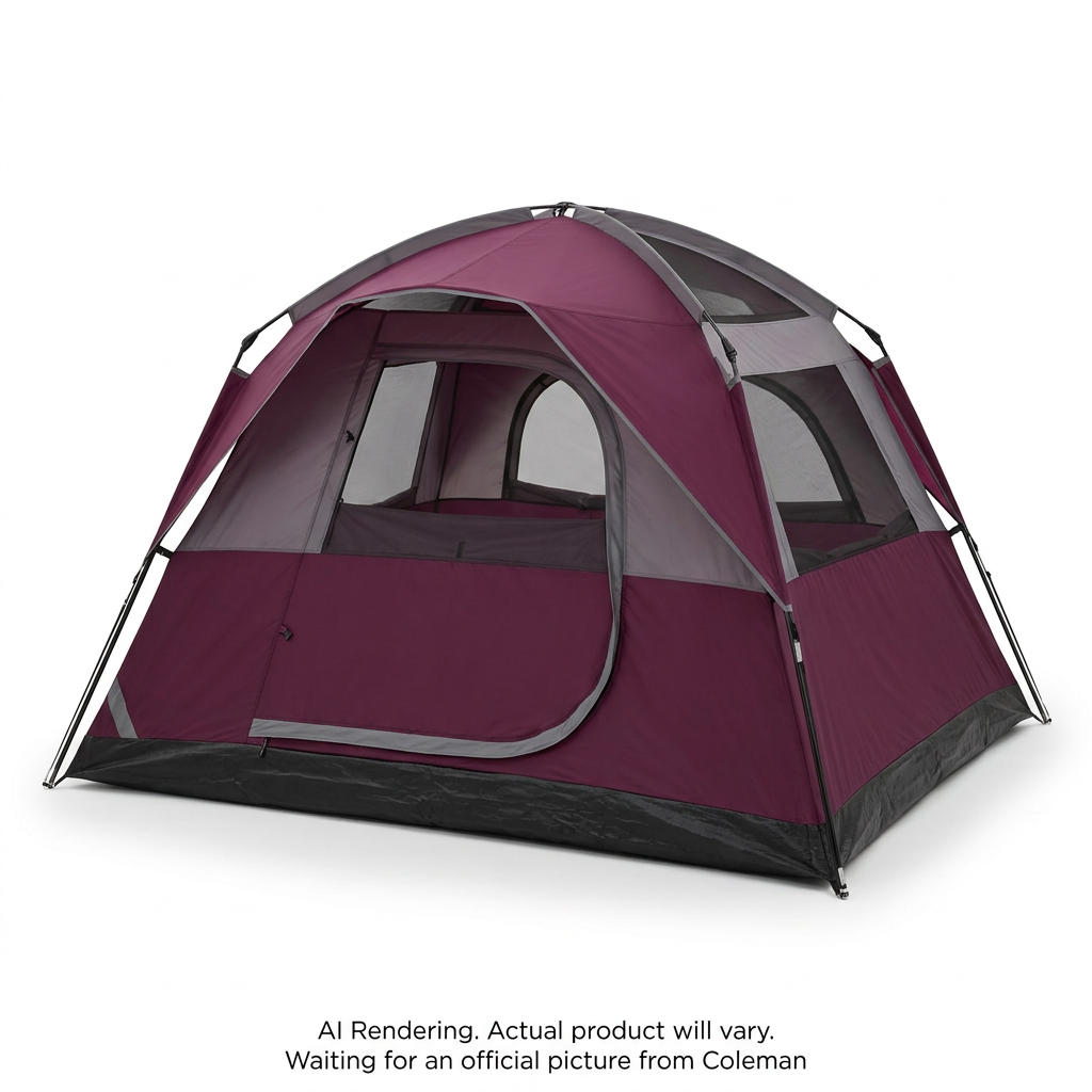 SKYDOME TENT 4P BLKBERRY C001 CAN