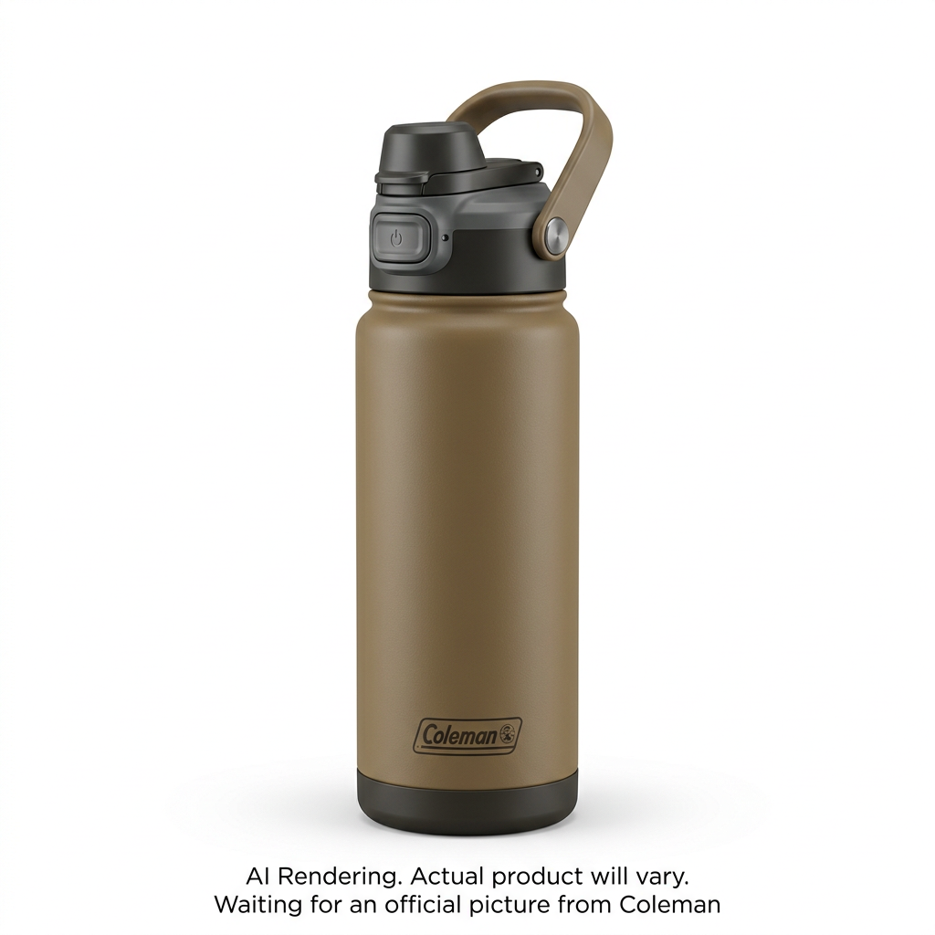 Coleman 24 oz Chug Lid - Coyote Brown