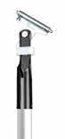 60" Clipper Dust Mop Handle - Aluminum-Blue Grip