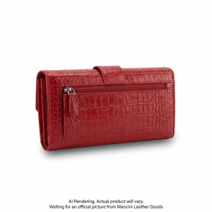 Croco RFID Secure Quadruple Fold Wallet