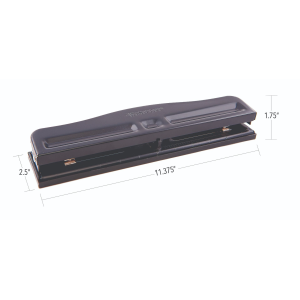 3 Hole Punch Adjustable – Light Duty / 
Perforateur à trois trous - Réglable – petits travaux