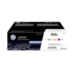 HP 202X CYM Original LJ Toner Cartridges