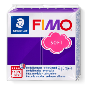 Modelling Clay Fimo Soft Plum 57g (2 oz)