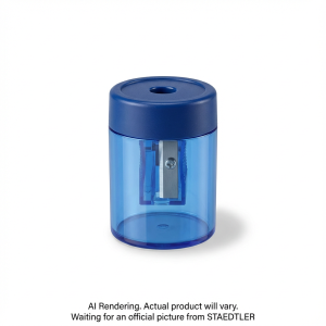 Single-hole metal screw-tip sharpener, BK