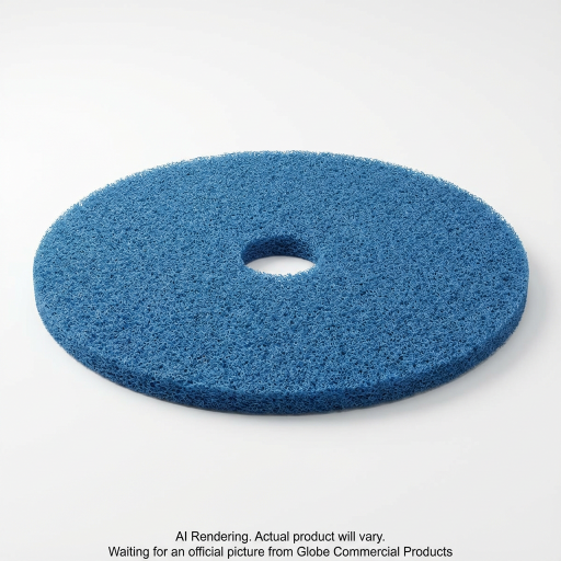 20"  Blue Cleaner Floor Pad