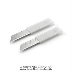 OLFA ESKB-12/B Beginner Craft Knife Blades, 2pk