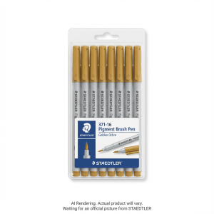 Pigment Brush Pen Golden Ochre