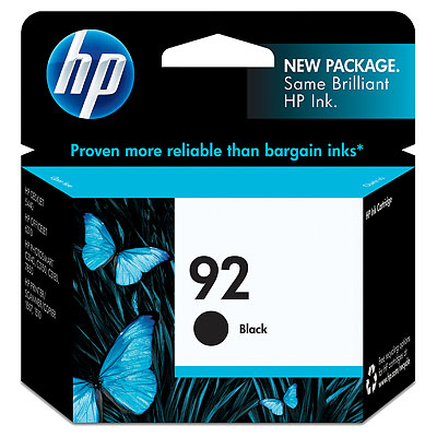 HP 92 Black Print Cartridge EAS - Sensormatic