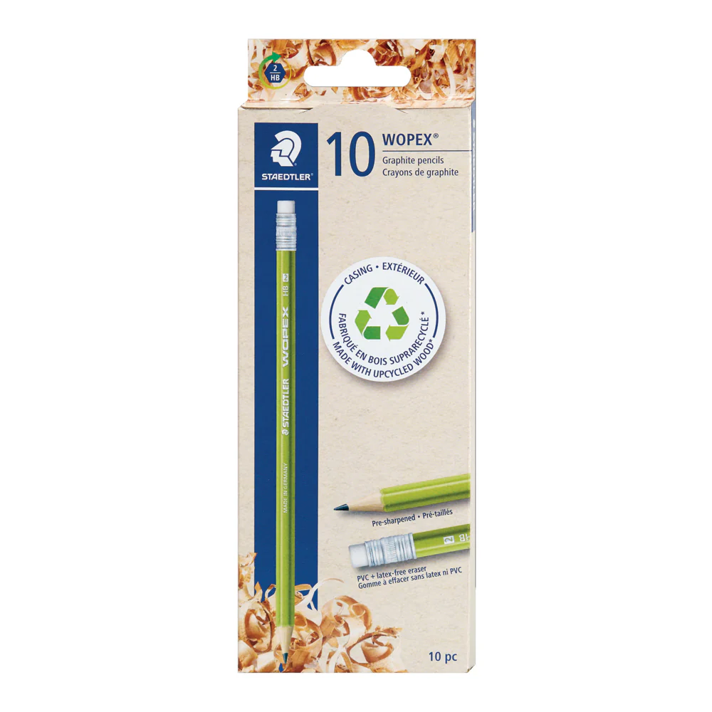 Black lead Wopex pencil 10pk