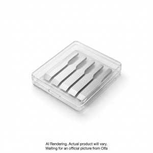 OLFA KB4-F/5 Chisel Art Blades, 5pk