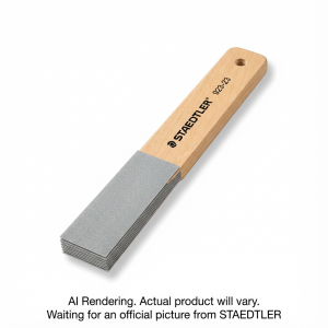 Sandpaper lead pointer blister