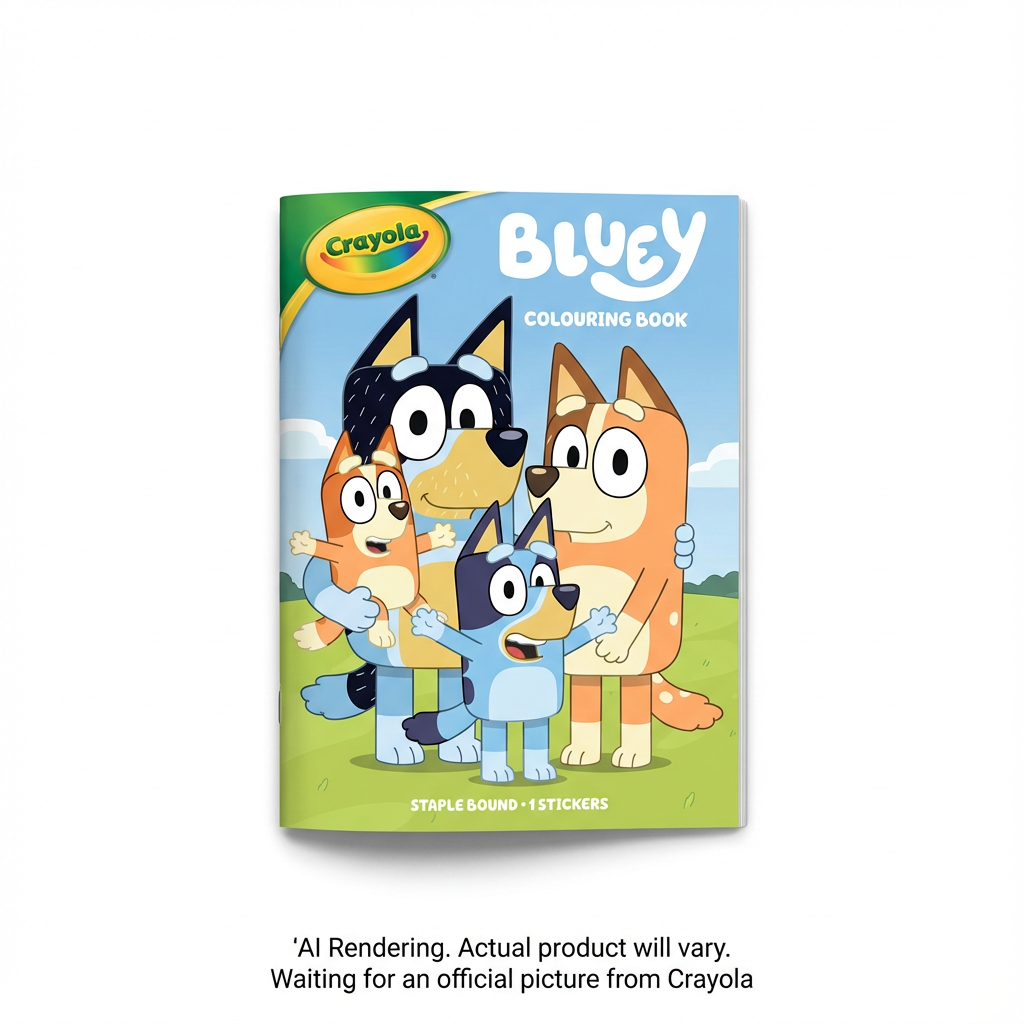Bluey Colouring Book – 96 pgs