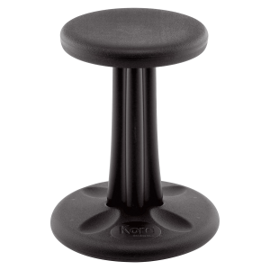 Kore Wobble Stool 40cm, Black