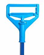 60" Side Change Mop handle- FiberGlass- Blue