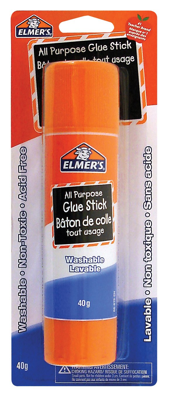 Elmer's All-Purpose Glue Stick, Washable, Non-Toxic, 40 g