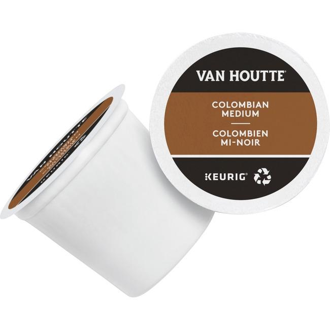 COFFEE-K CUP VAN HOUTTE COLOMBIAN MEDIUM (33717) 24/BX