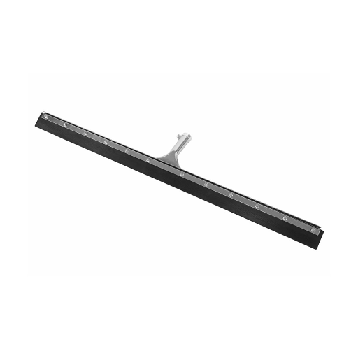24" Straight Squeegee Black Rubber