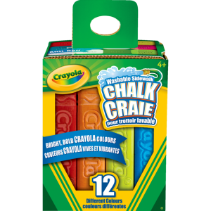 12ct Sidewalk Chalk