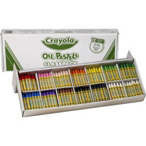 336 Oil Pastels Classpack – 12 colours
