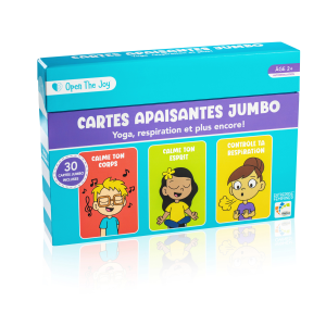 Cartes apaisantes jumbo - Outils apaisants pour la classe - Version française