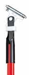 60" Clipper Dust Mop Handle - Fiberglass - Red