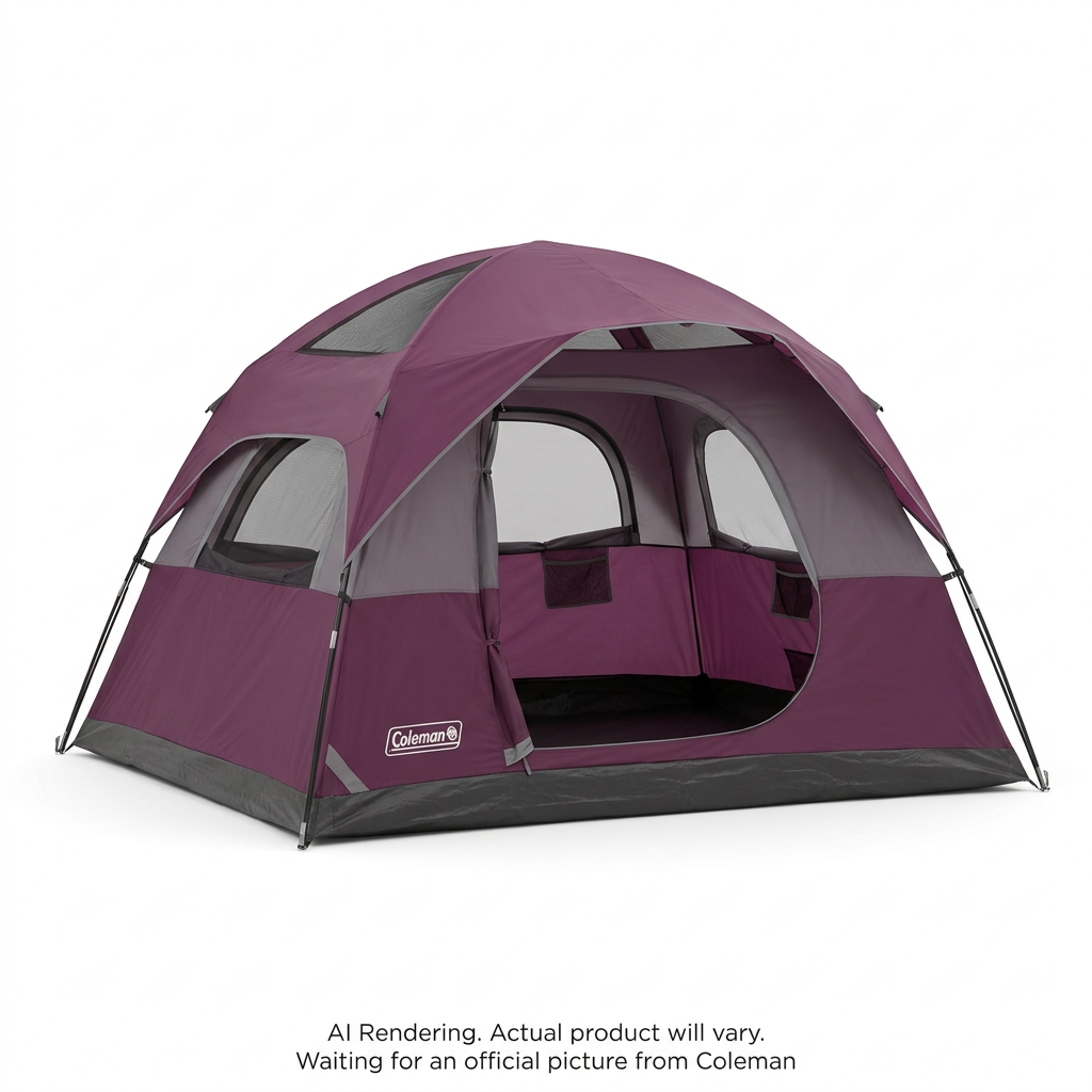 SKYDOME TENT 6P BLKBERRY C001 CAN
