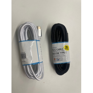 TRAVELOCITY 9 Foot Braided Type-C Cable