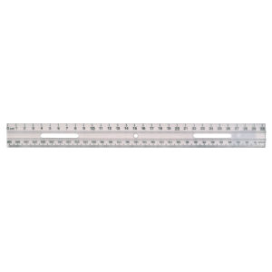 30cm Pencil Groove ? Metric Scales / 
30cm rainure pour crayon ? ?chelle m?trique
