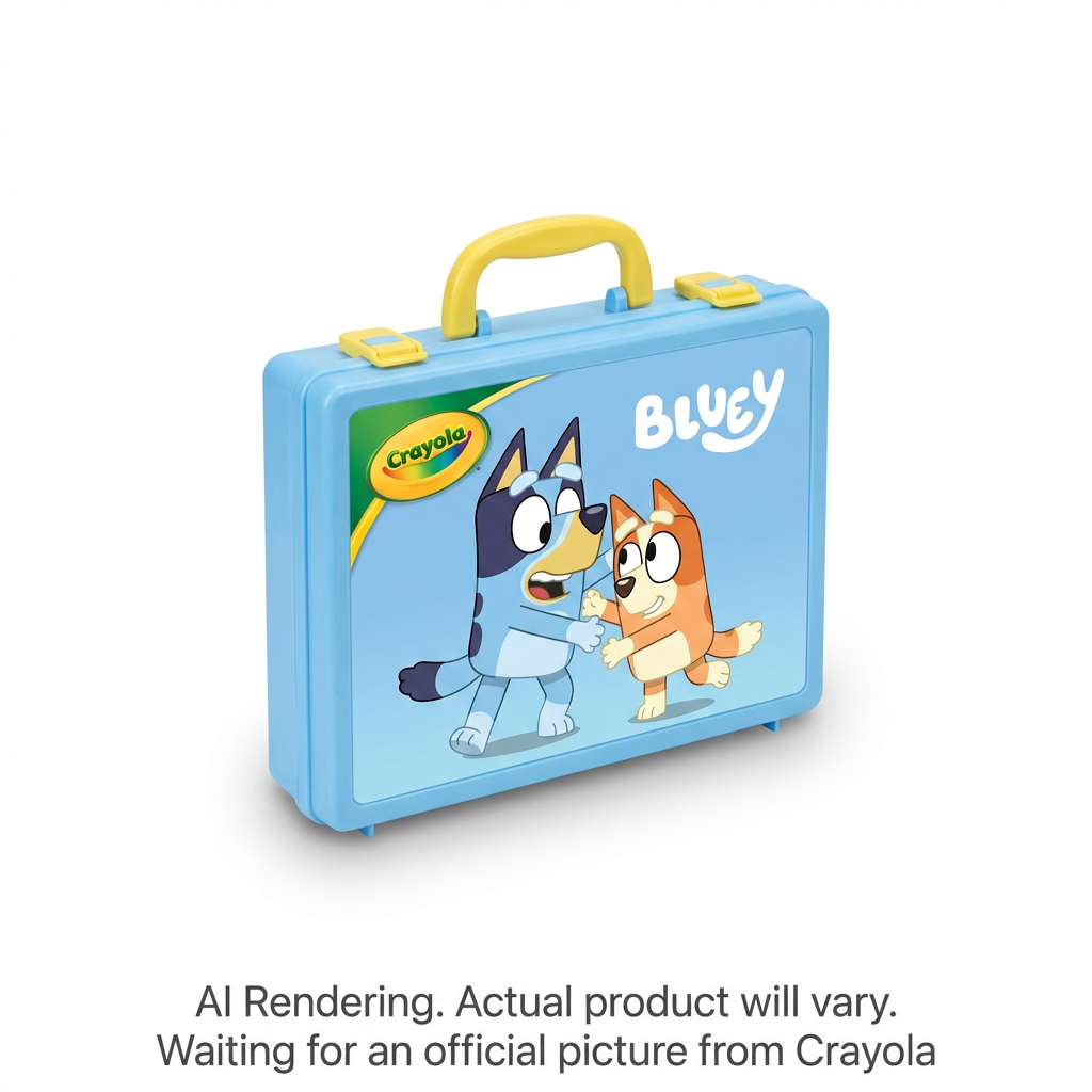Bluey Art Case