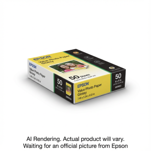 Epson Value Photo Paper Glossy 4 x 6, 50 SheetsS4000