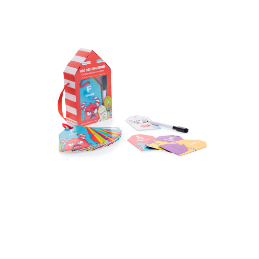 Cartes ABC des émotions - Activités portatives - Version française