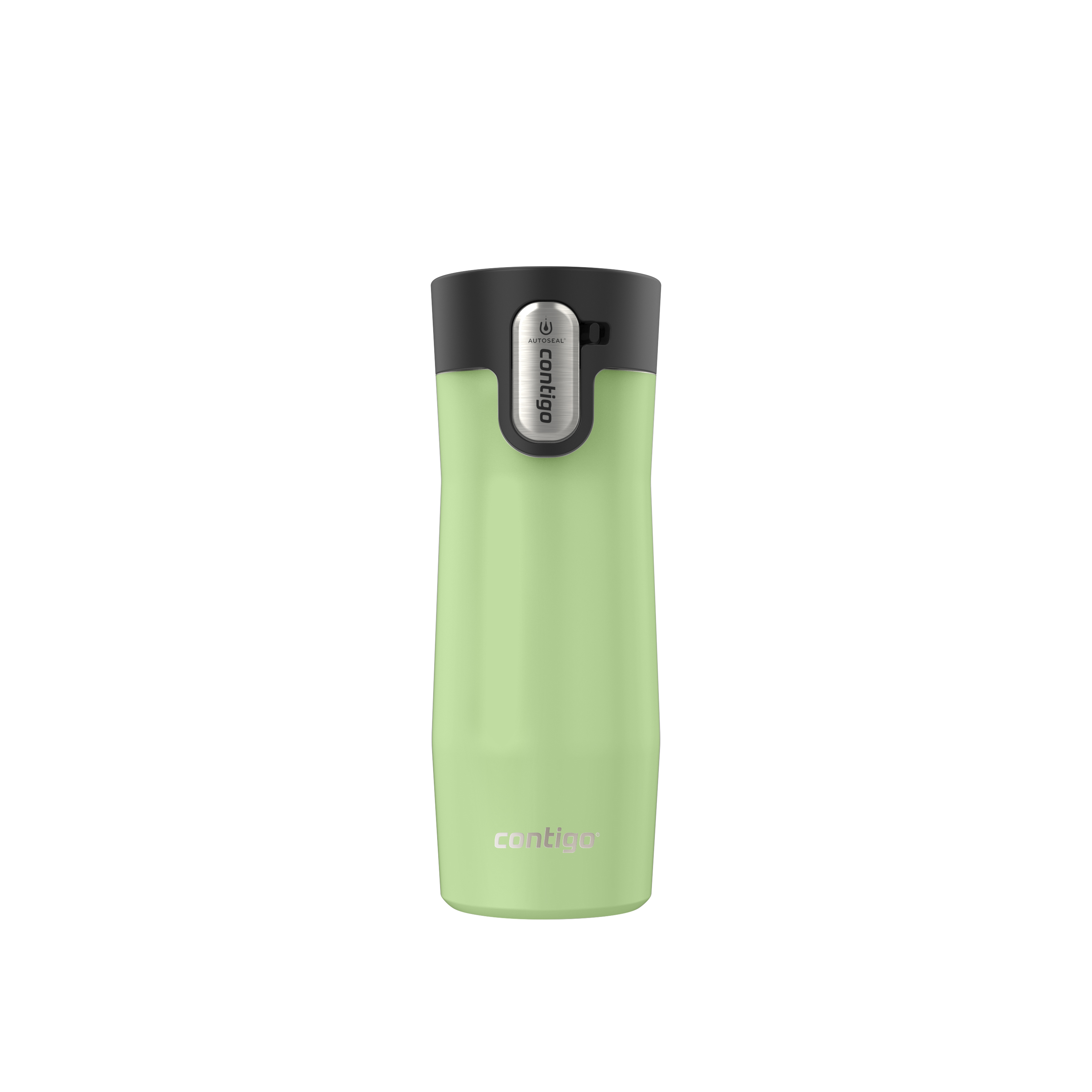Contigo West Loop 3.0 Vacuum-Insulated Stainless Steel Travel Mug with AUTOSEAL Easy-Clean Lid, 16 oz (473 mL), Cucumber Frosted Pearl