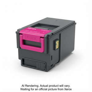 GENUINE XEROX MAGENTA HIGH CAPACITY TONER CARTRIDGE, XEROX  C325 COLOR PRINTER, (USE & RETURN)