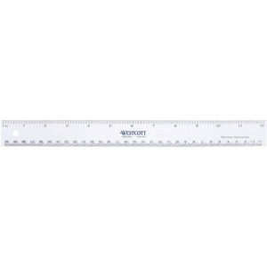 30cm/12? ? 1/16? & mm Scales / 
30cm/12 po ? 1/16 po et mm
