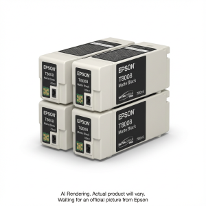 T80080v Epson UltraChrome Pro Matte Black Multi-Pack (4) Ink Cartridge 700 ML