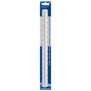 987-18-4BK STAEDTLER-Mars Limited TRIANG.RULER METR.30cm CAR