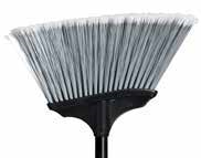 12" Vortex Stiff Sweep Angle Broom w/48" HD Metal Handle
